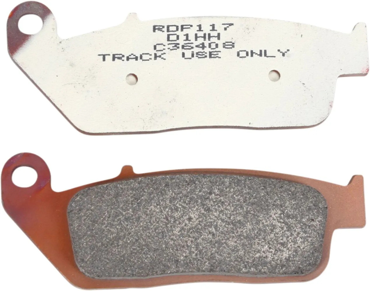 DP BRAKES - BRAKE PAD RDP HON FRT - RDP117