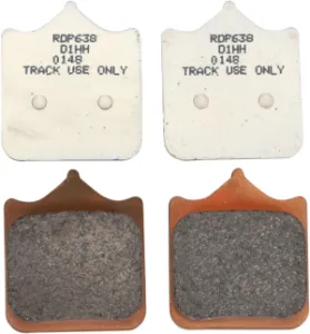 DP BRAKES - BRAKE PAD RDP APR/DUC FRT - RDP638
