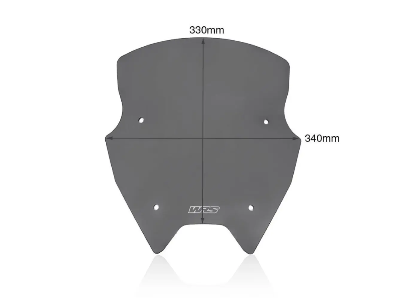 WRS - WINDSCREEN SPORT R1250RS DARK  - 23120896