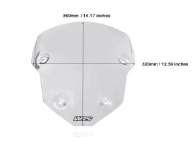 WRS - WINDSCREEN SPORT TIGER900 CLEA - 23120934