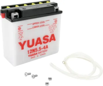 YUASA - BATTERY YUASA CV DRY 12N5.5-4A - Y12N554A