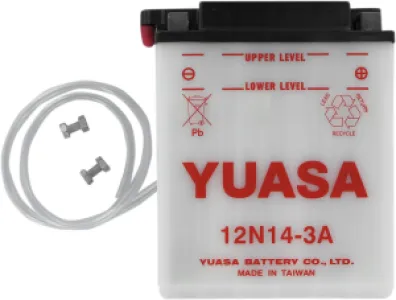 YUASA - BATTERY YUASA CV DRY 12N14-3A - Y12N143A