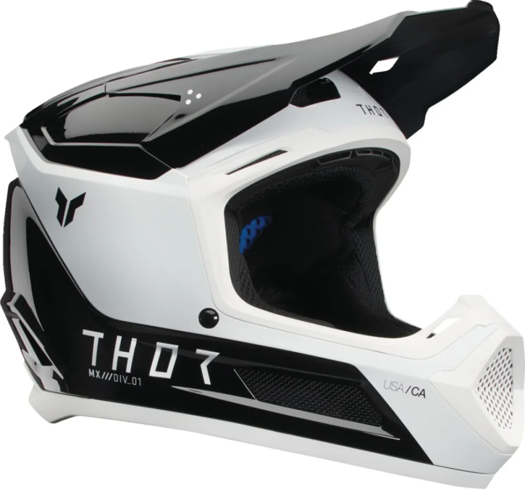THOR - HELMET FLEET YTH STORM BK/WH M - 01111687