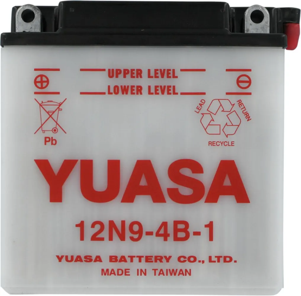 YUASA - BATTERY YUASA CV DRY 12N9-4B-1 - Y12N94B1