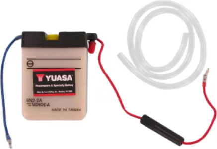 YUASA - BATTERY YUASA 6-VOLT DRY 6N2-2 - Y6N22A