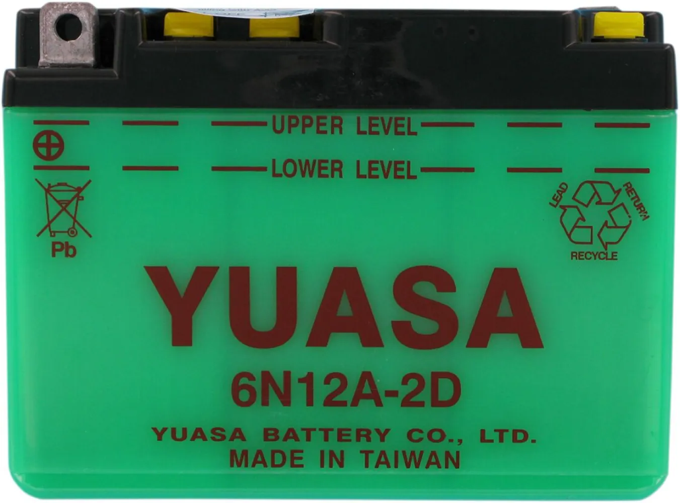 YUASA - BATTERY YUASA 6-VOLT DRY 6N12A - Y6N12A2D