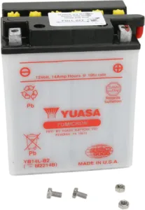 YUASA - BATTERY YUASA HD DRY YB14L-B2 - YB14LB2