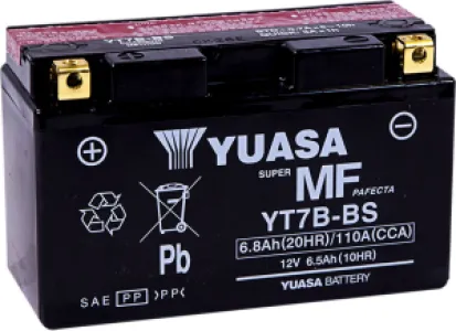 YUASA - BATTERY YUASA MF YT7B-BS - YT7BBS