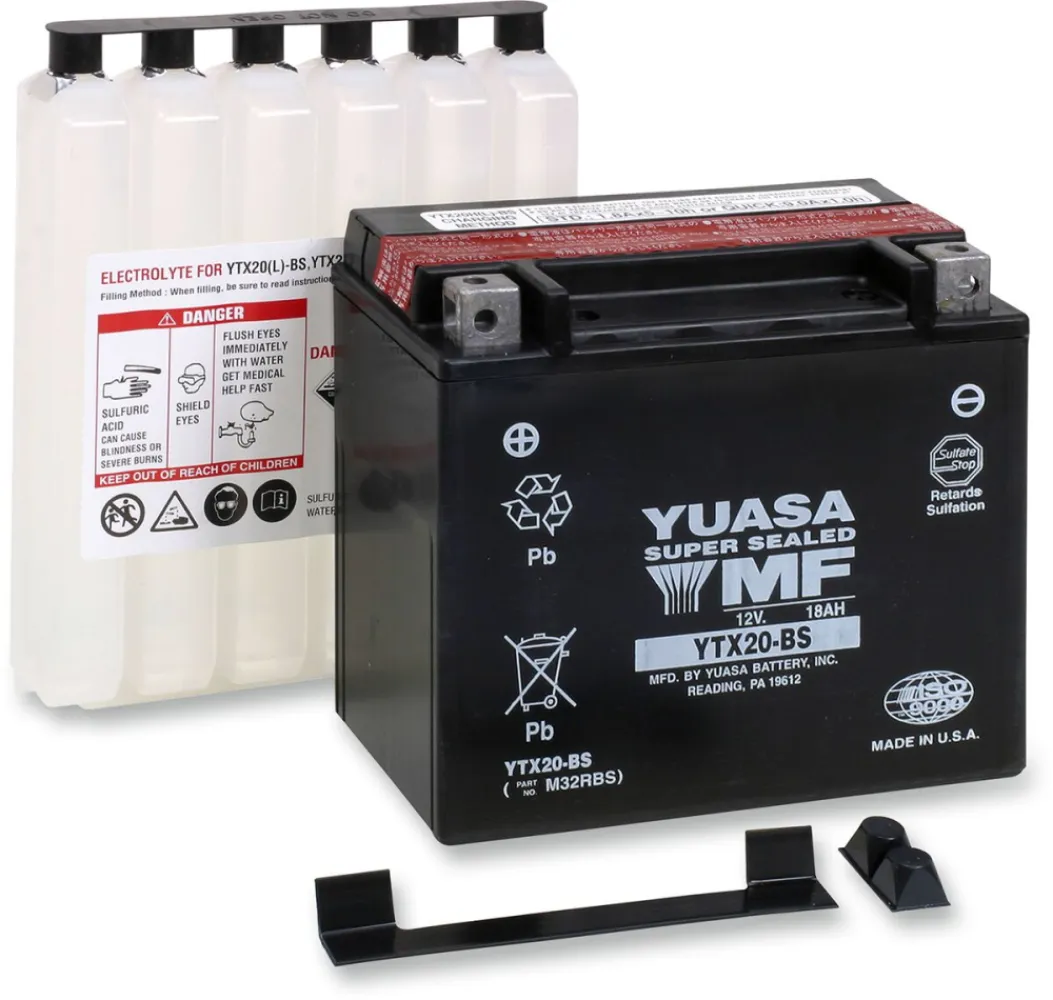 YUASA - BATTERY YUASA MF YTX20-BS - YTX20BS