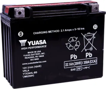 YUASA - BATTERY YUASA MF YTX24HL-BS - YTX24HLBS