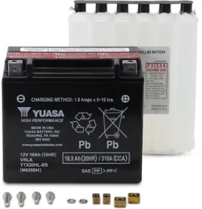 YUASA - BATTERY YUASA MF YTX20HL-BS - YTX20HLBS