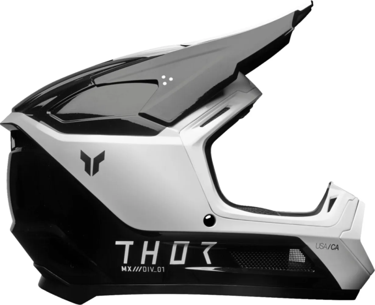 THOR - HELMET FLEET YTH STORM BK/WH M - 01111687
