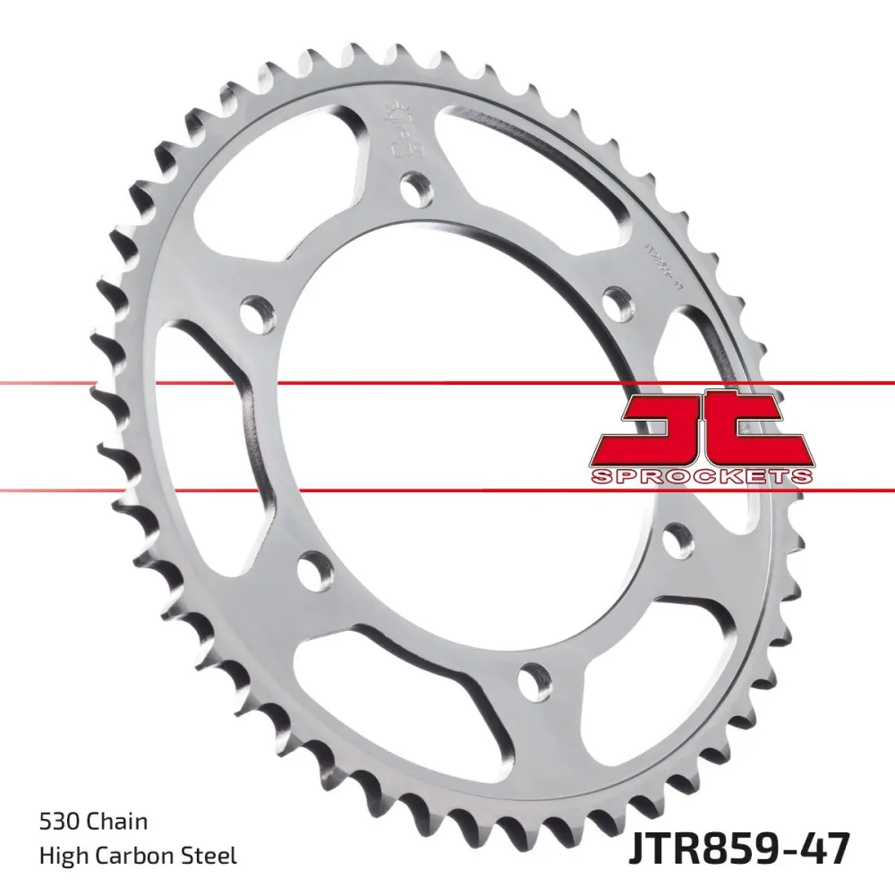 JT SPROCKETS - SPROCKET REAR 47T 530 BLK - 12101706