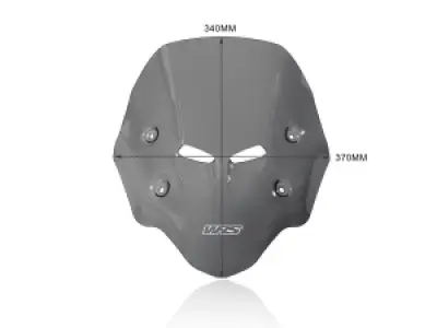 WRS - WINDSCREEN SPORT CB500X DARK S - 23121402