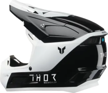 THOR - HELMET FLEET YTH STORM BK/WH M - 01111687