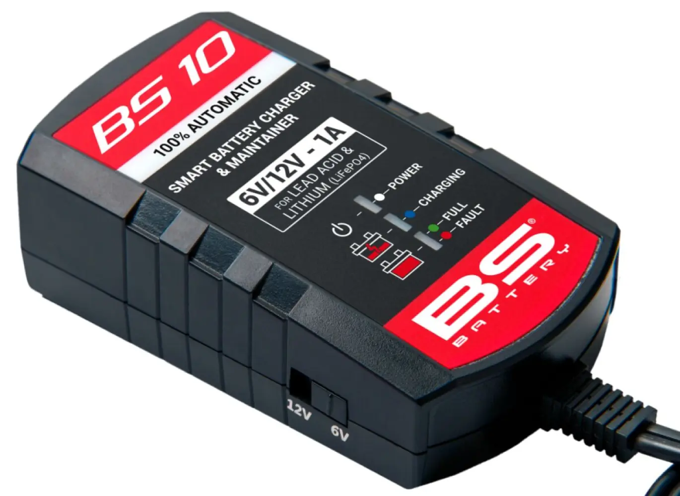 BS BATTERY - CHARGER BS10 6V/12V-1A - 38070464