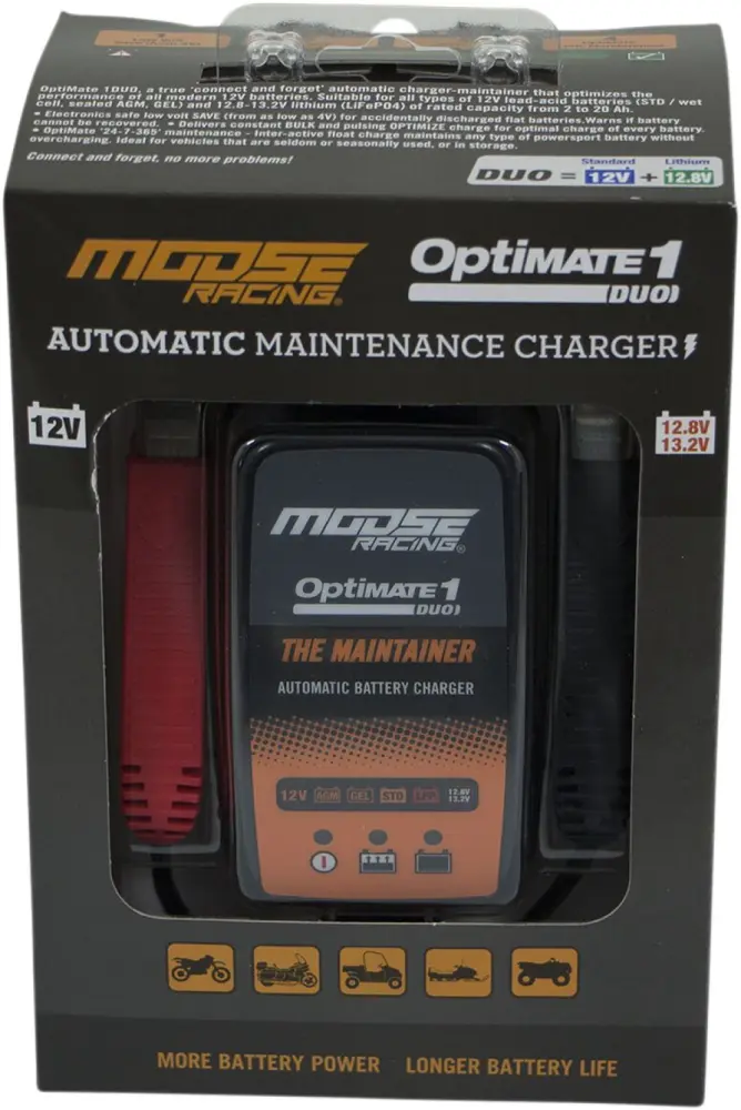 MOOSE OFFROAD HARD-PARTS - CHARGER OPTIMATE 1 DUO MSE - 38070492