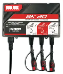 BS BATTERY - CHARGER BK20 12V 3X2A - 38070588