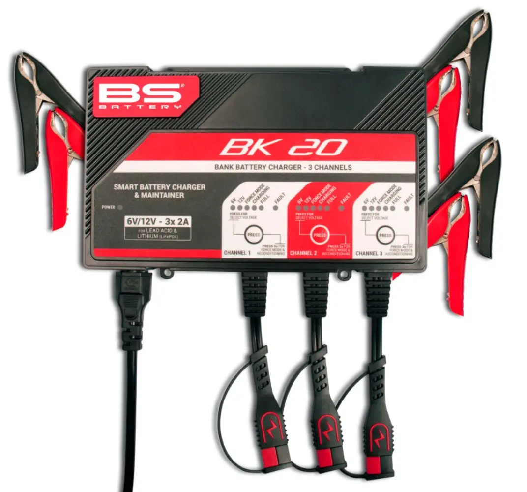 BS BATTERY - CHARGER BK20 12V 3X2A - 38070588