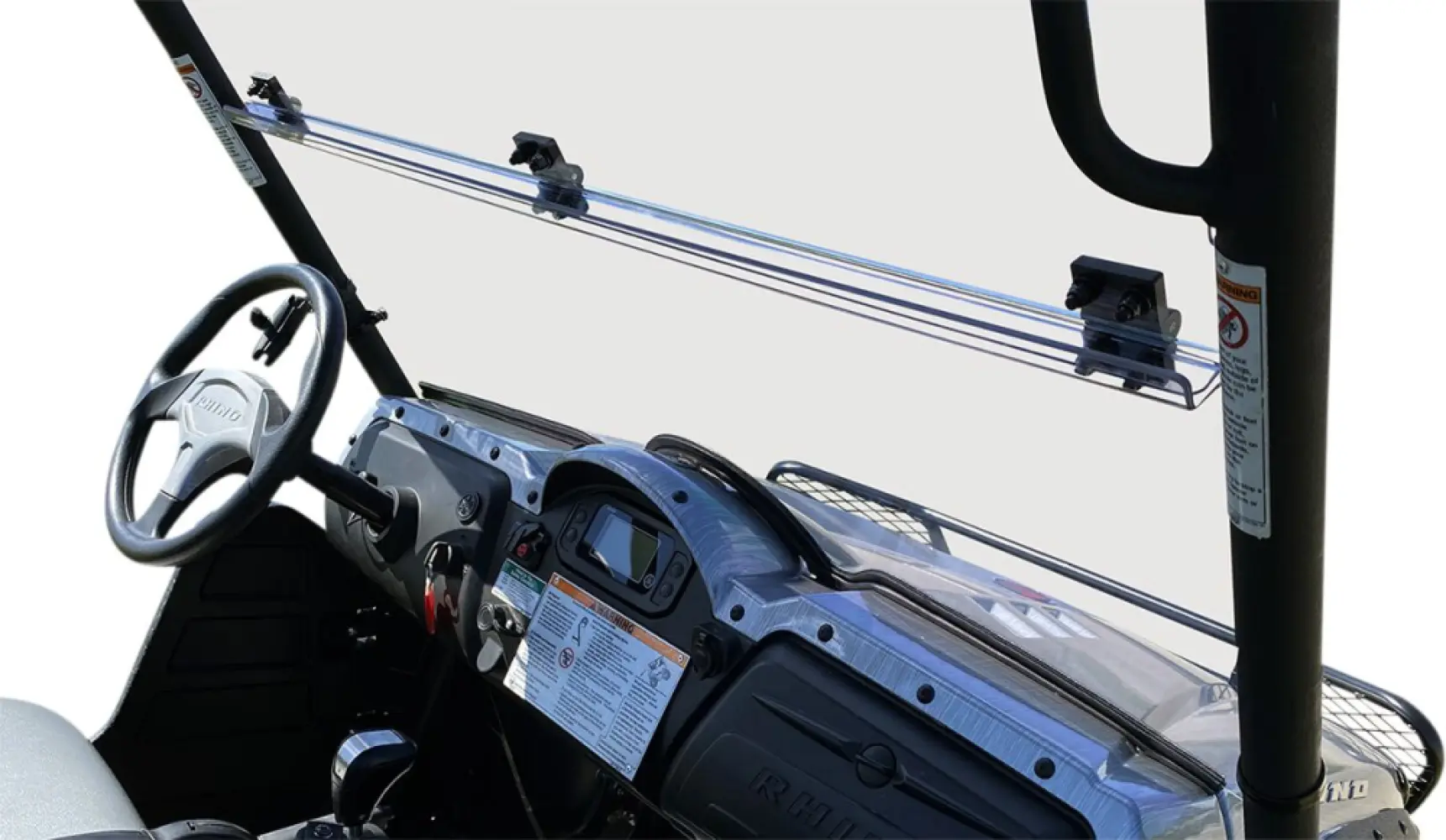 MOOSE OFFROAD FOUR WHEEL - WNDSHLD FLFDING DLX RHNO - 23170457