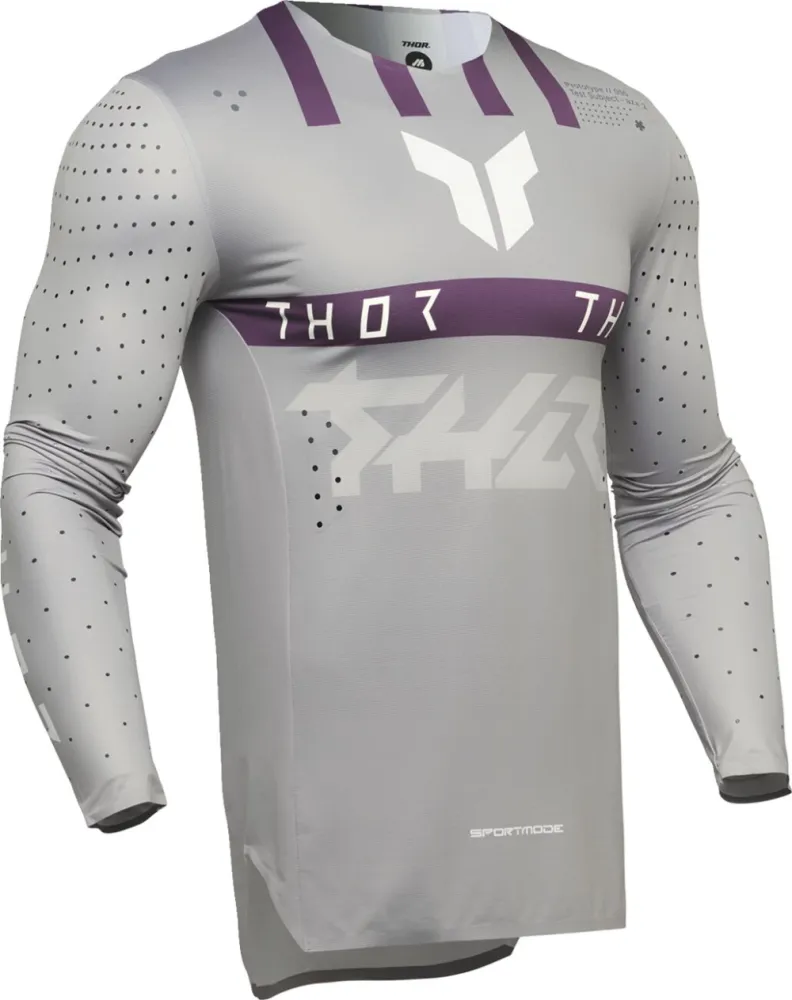 THOR - JERSEY SPRTMODE FLITE GY/PU LG - 29108274