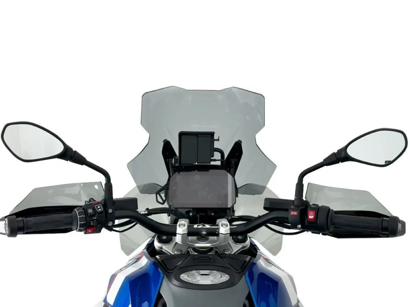 WRS - SIDE DEFLECTORS R1300GS SMOKE - 23500587