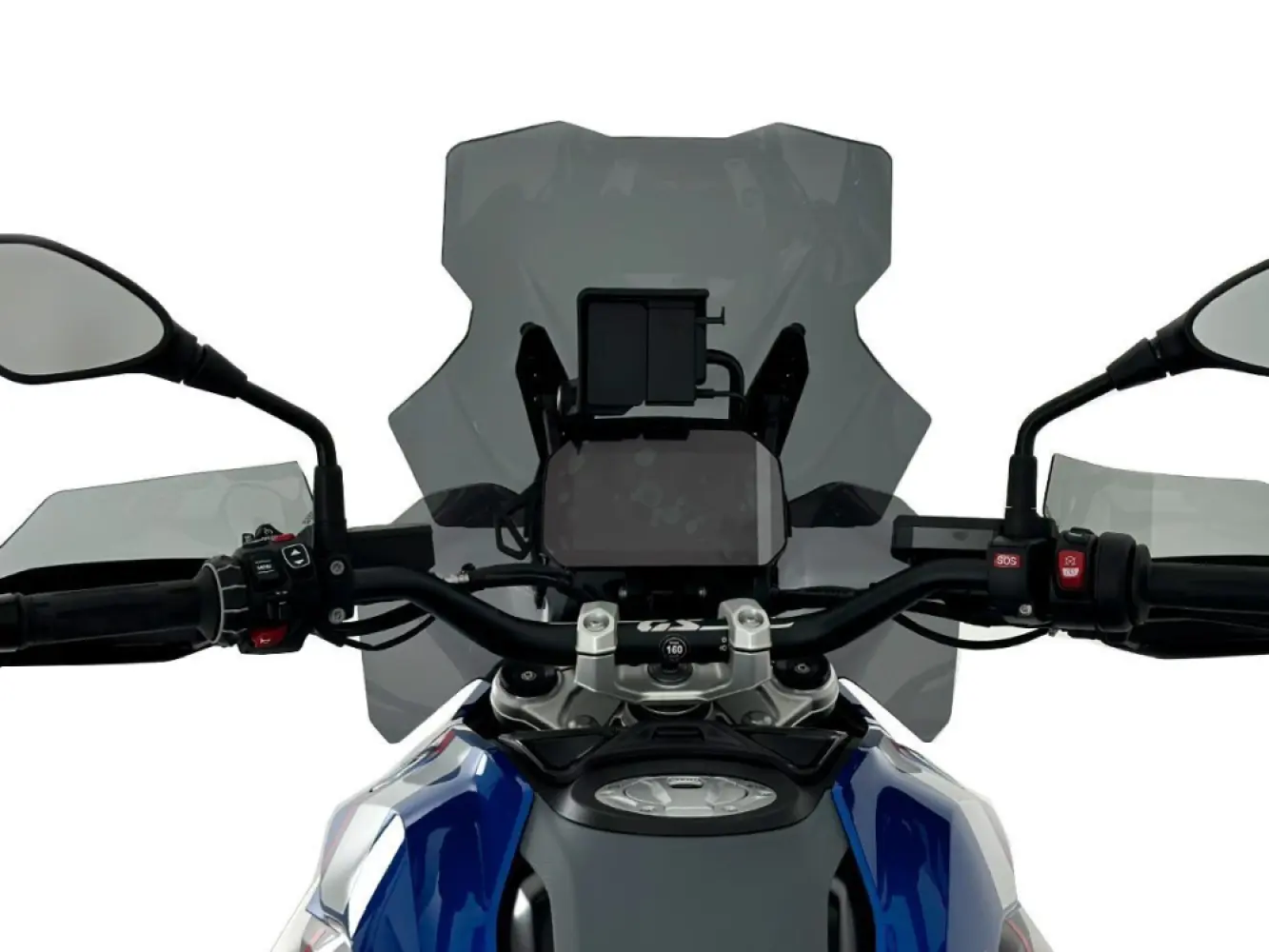WRS - SIDE DEFLECTORS R1300GS DARK S - 23500588