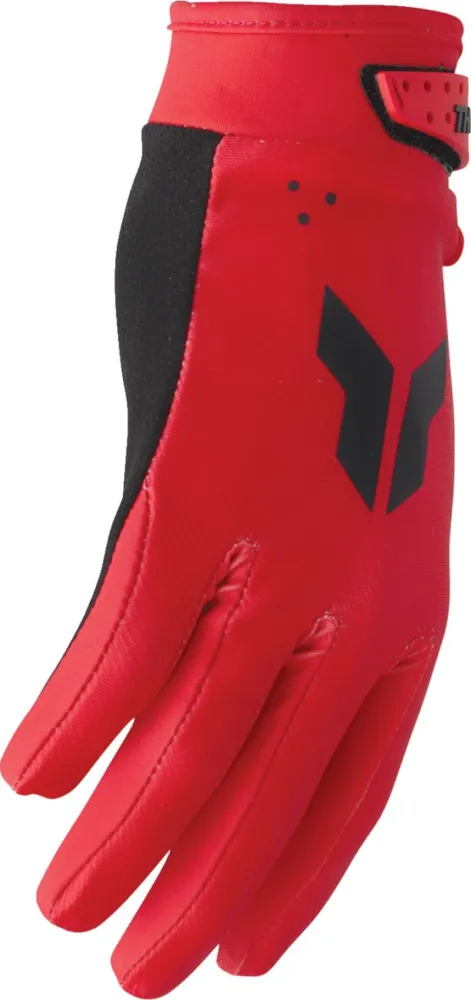 THOR - GLOVES LAUNCHMODE RED S - 33308213