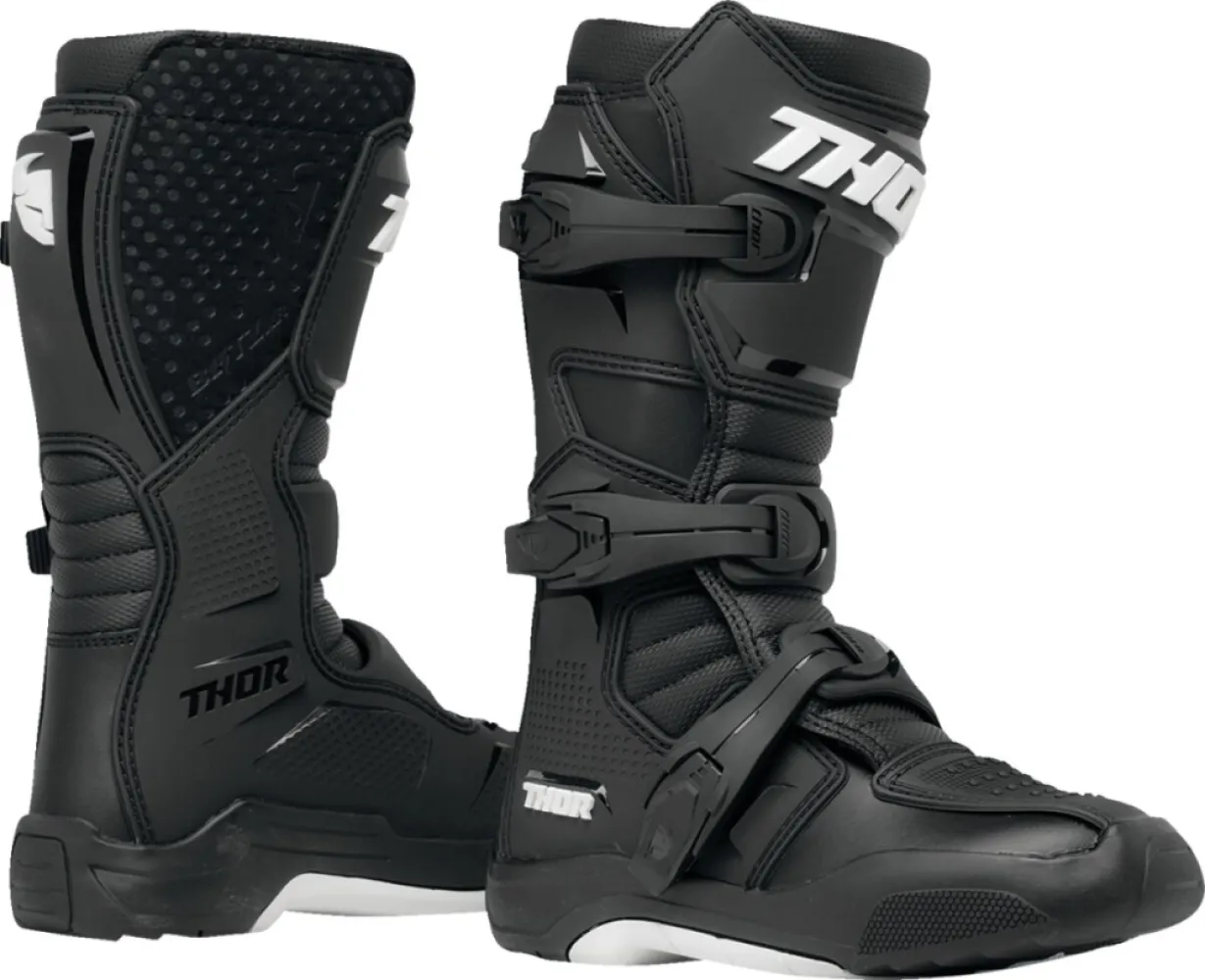THOR - BOOT YTH BLITZ XR BK/WH 5 - 34110728