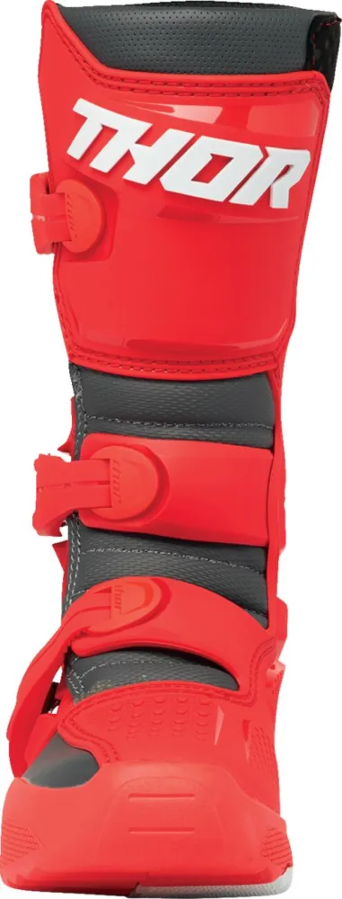 THOR - BOOT YTH BLITZ XR RD/CH 5 - 34110756