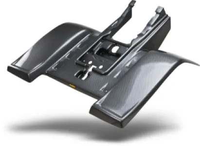 MAIER - BANSHEE REAR FENDER BK CARBON - 14040477