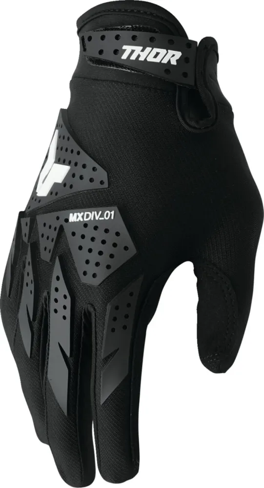 THOR - GLOVES LAUNCHMODE-XP BLACK M - 33308147