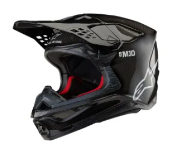 ALPINESTARS(MX) - HELMET SM10 SOLID CARB M - 01108339