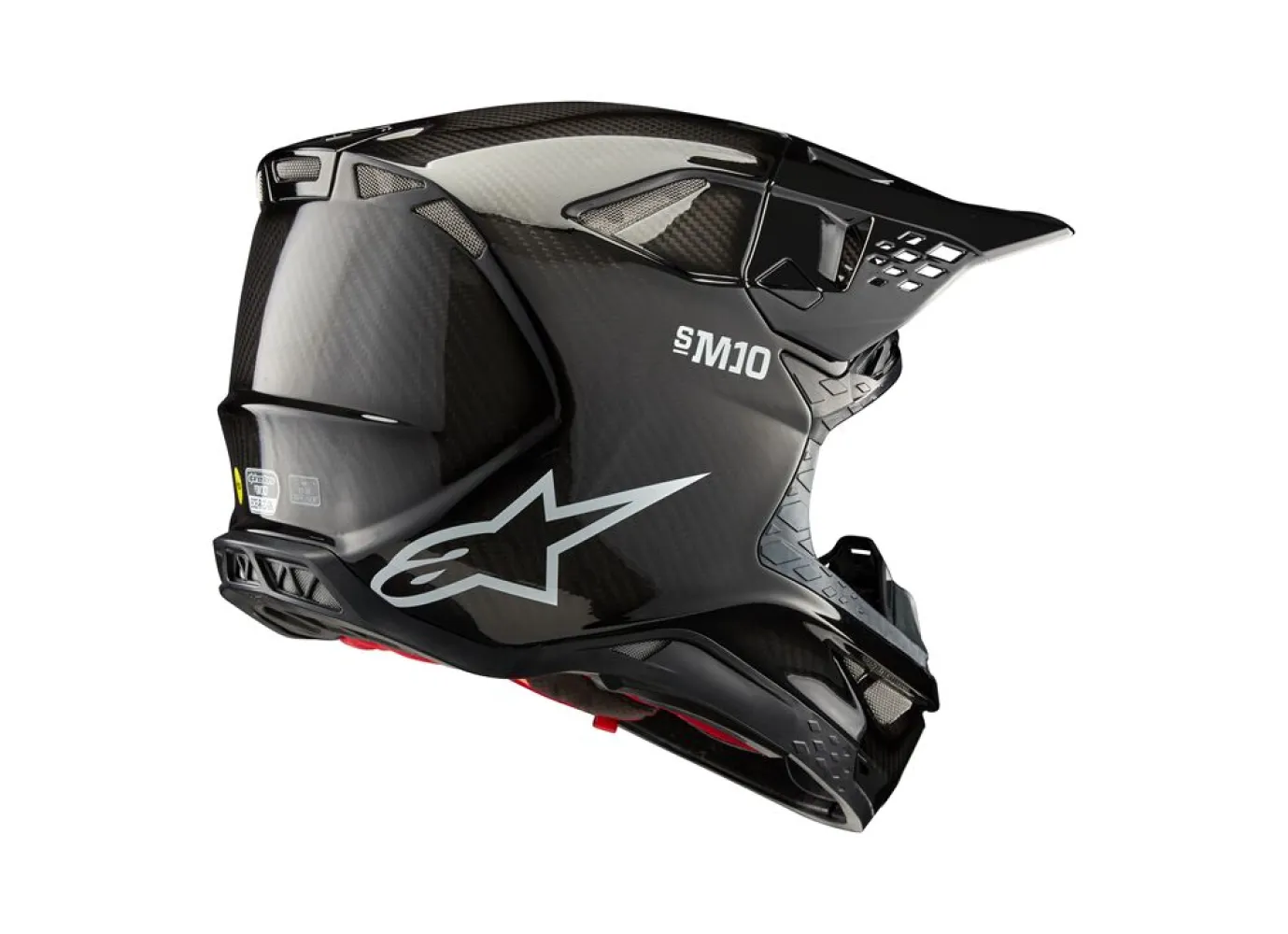 ALPINESTARS(MX) - HELMET SM10 SOLID CARB S - 01108338