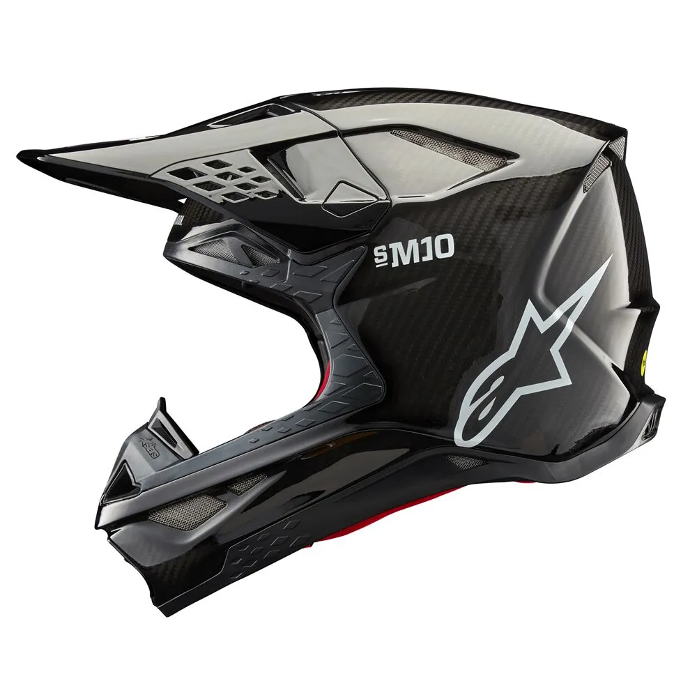 ALPINESTARS(MX) - HELMET SM10 SOLID CARB S - 01108338