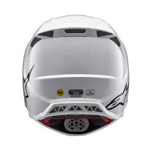 ALPINESTARS(MX) - HELMET SM10 SOLID WHT S - 01108344