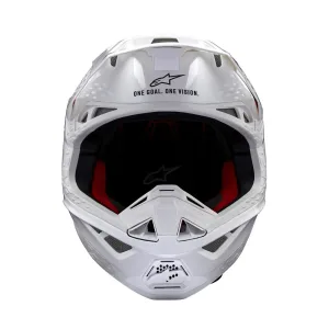 ALPINESTARS(MX) - HELMET SM10 SOLID WHT S - 01108344