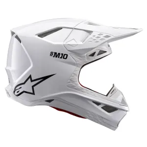 ALPINESTARS(MX) - HELMET SM10 SOLID WHT S - 01108344