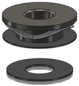 TRW - BRAKE ROTOR FITTING KIT BMW - 17102623