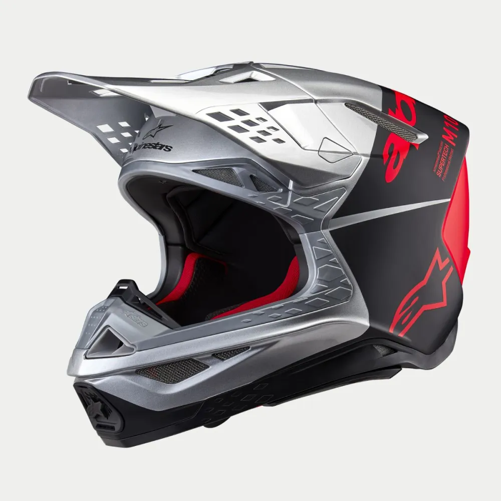 ALPINESTARS(MX) - HELMET SM10 FLOOD ORAN L - 01108363