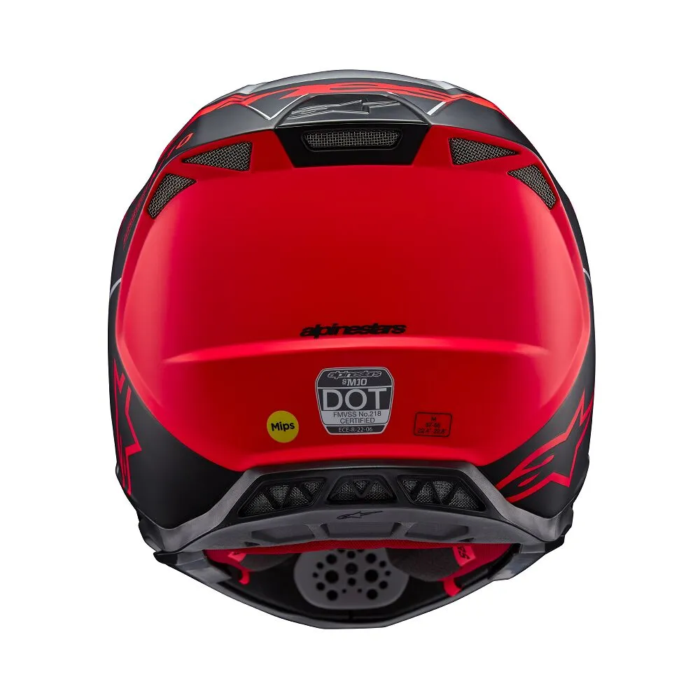 ALPINESTARS(MX) - HELMET SM10 FLOOD ORAN L - 01108363