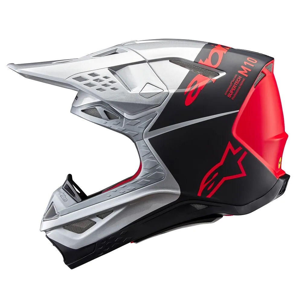 ALPINESTARS(MX) - HELMET SM10 FLOOD ORAN M - 01108362
