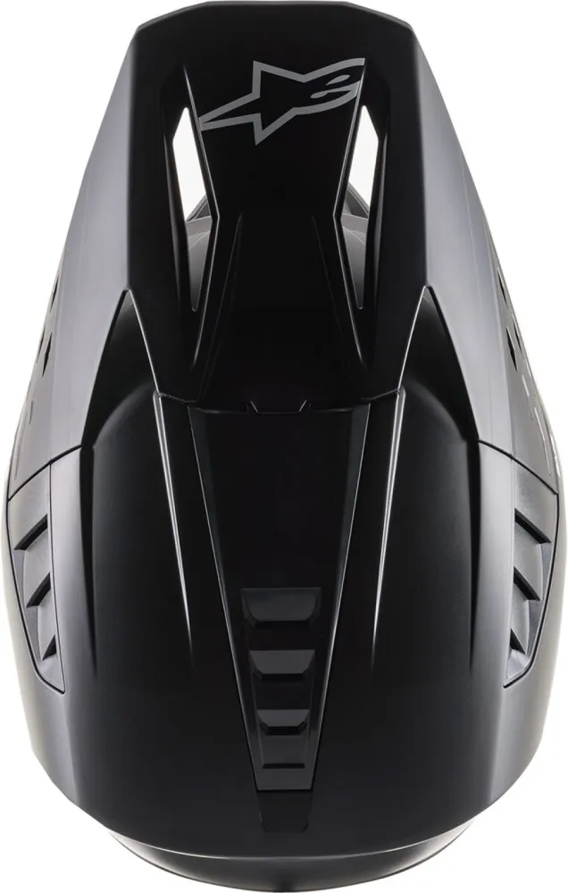 ALPINESTARS(MX) - HELMET SM5 SOLID BLACK XS - 01108381