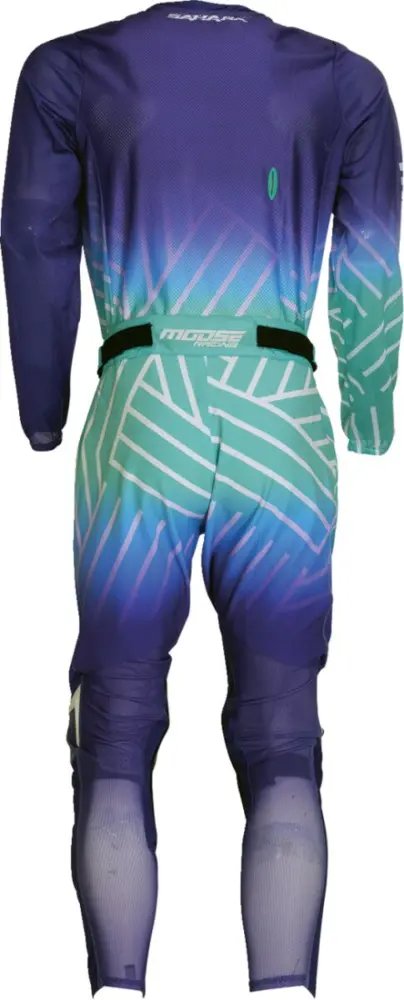 MOOSE OFFROAD SOFT-GOODS - PANTS SAHARA PURPLE/TURQ 28 - 290111428