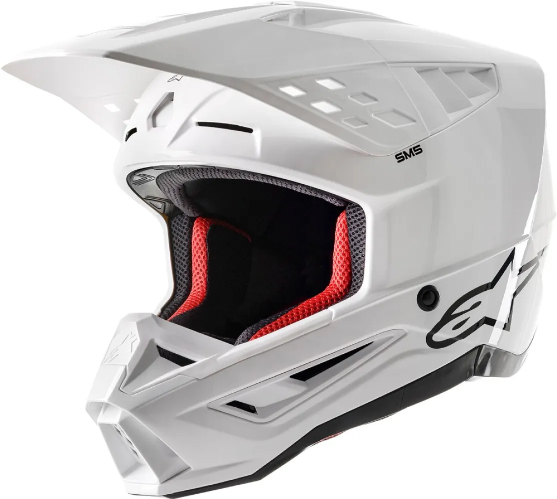 ALPINESTARS(MX) - HELMET SM5 SOLID WHT XL - 01108391