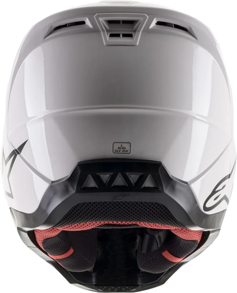 ALPINESTARS(MX) - HELMET SM5 SOLID WHT XL - 01108391