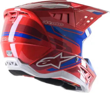ALPINESTARS(MX) - HELMET SM5 ACT2 RED/BL S - 01108403