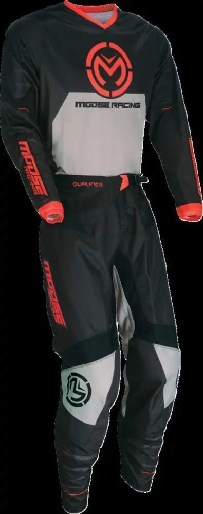 MOOSE OFFROAD SOFT-GOODS - PANT QUALIFIER ORANGE/BLACK 48 - 290111804