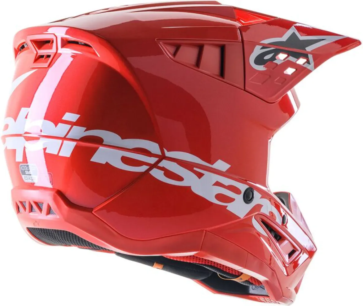 ALPINESTARS(MX) - HELMET SM5 CORP RED M - 01108413