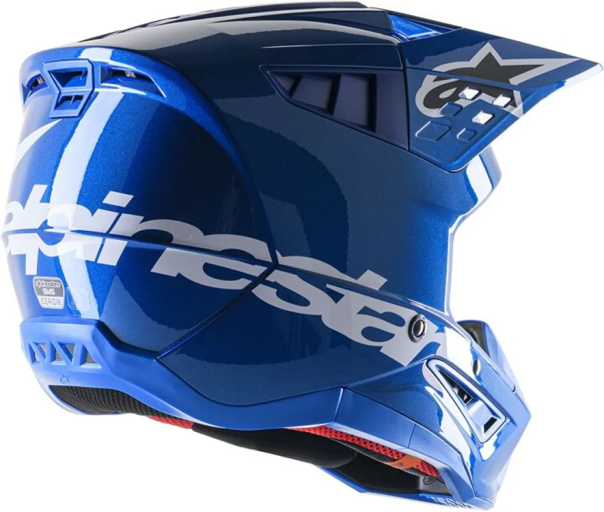 ALPINESTARS(MX) - HELMET SM5 CORP BLUE S - 01108418